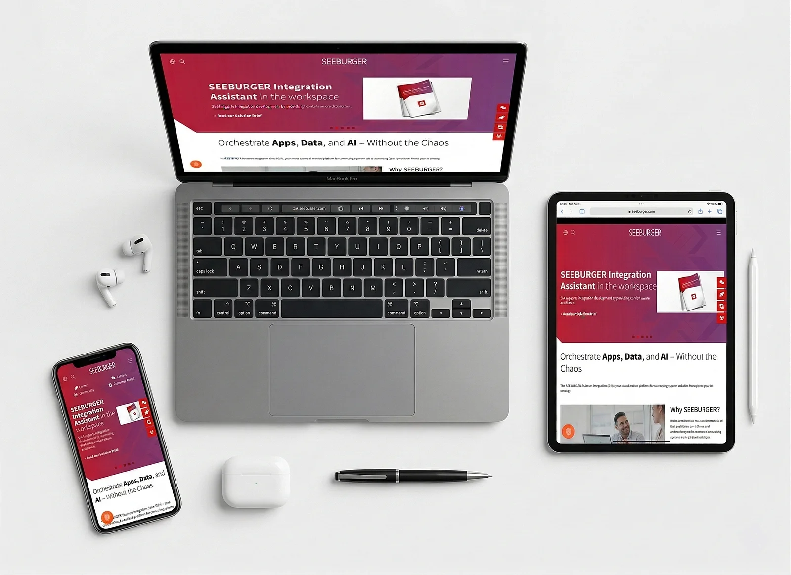 TYPO3 Website: SEEBURGER AG