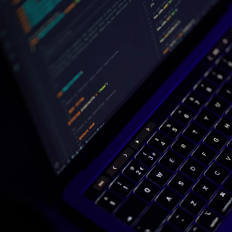 Computer with code