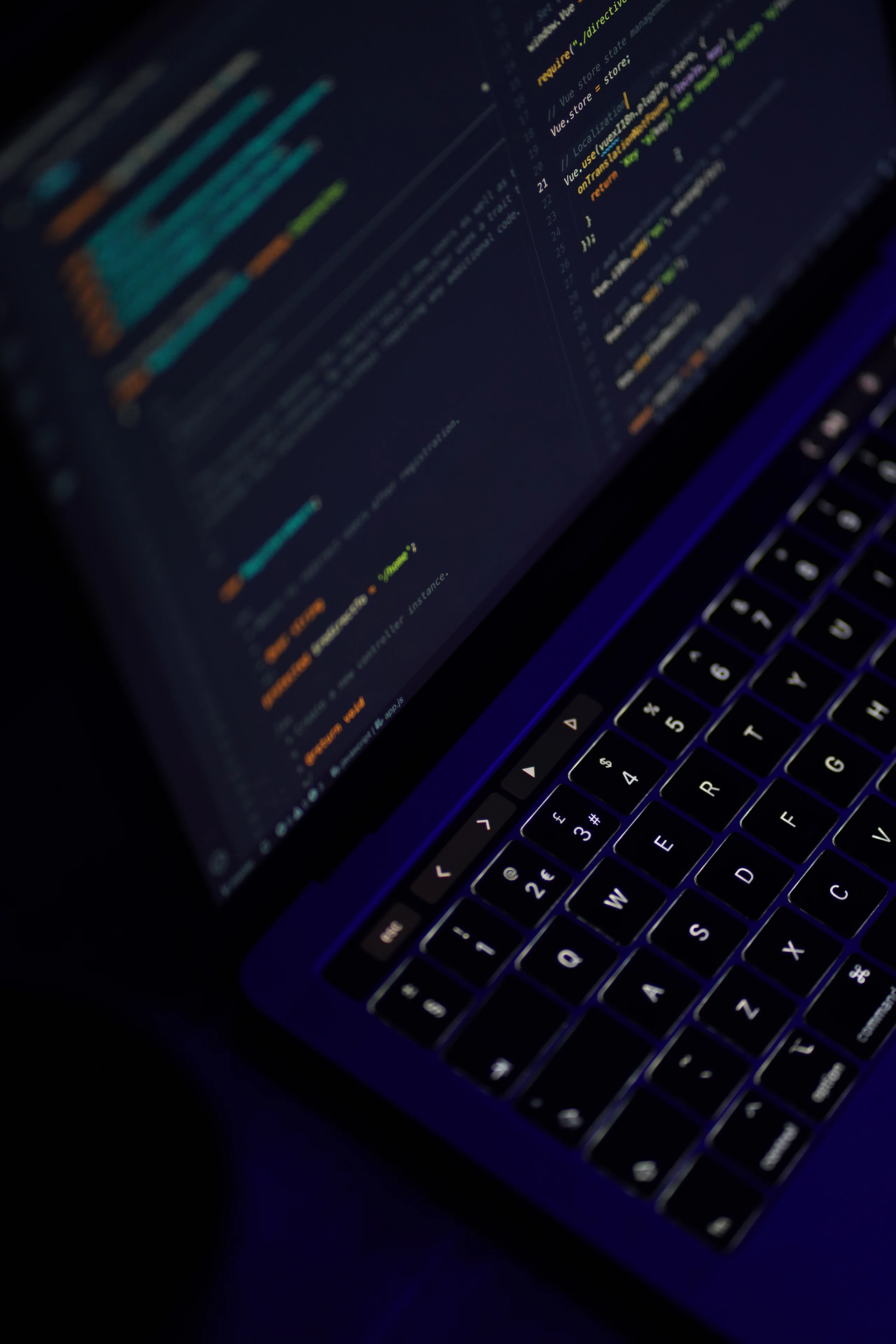 Computer with code
