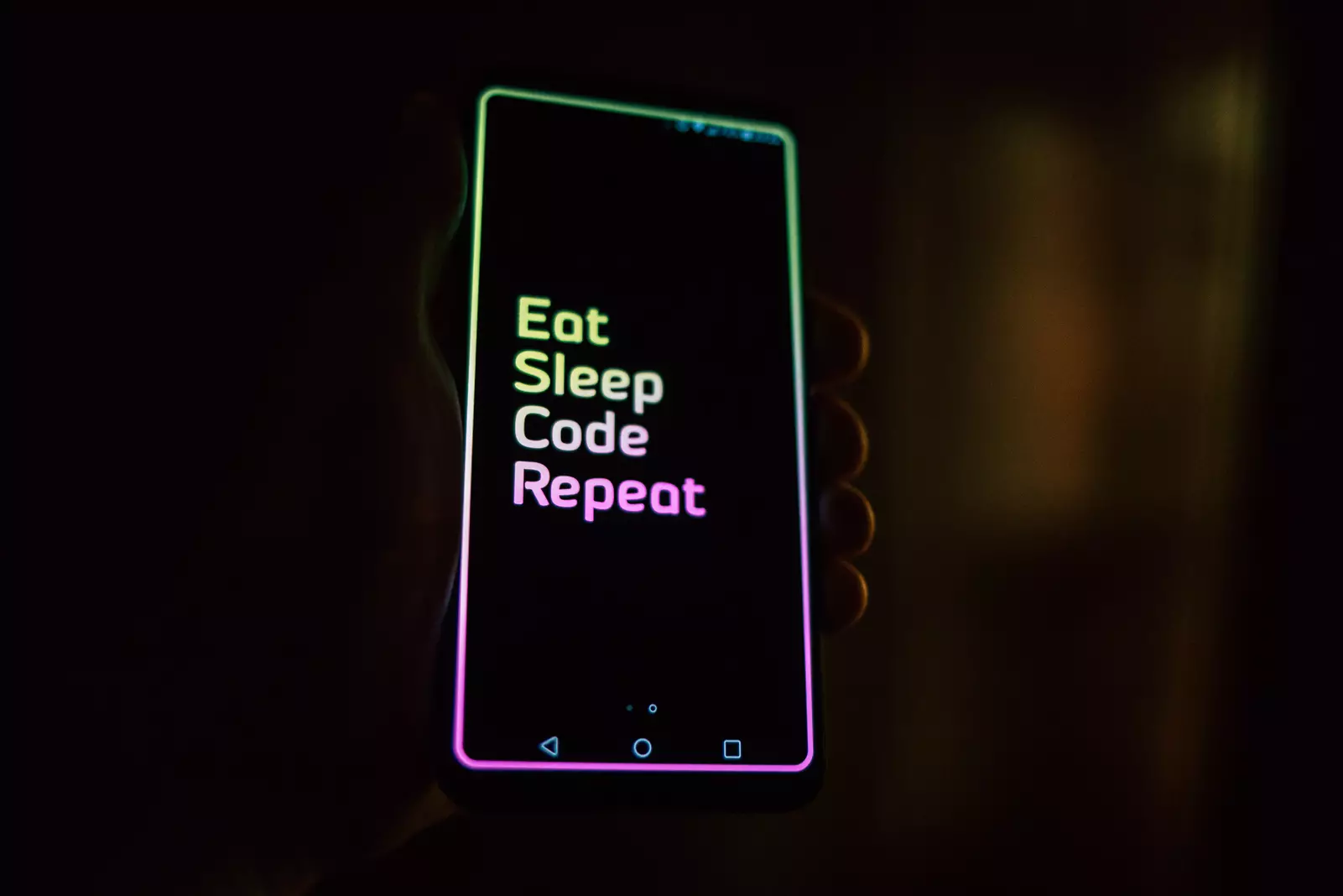 Sign: Eat, Sleep, Code, Repeat