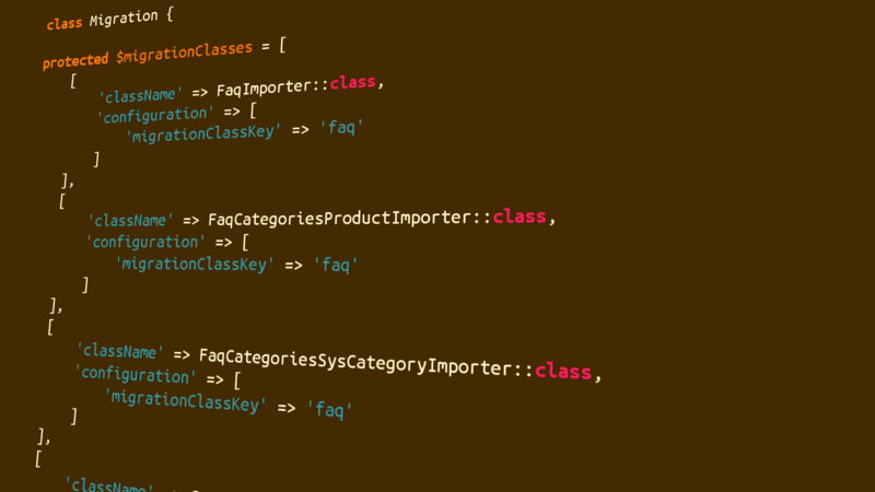 Migration PHP