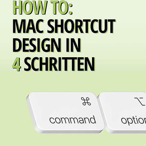 Mac Shortcuts designen in 4 einfachen Schritten ✨Für Adobe Illustrator, Affinity, Sketch & Co 😌 #design #uidesign...